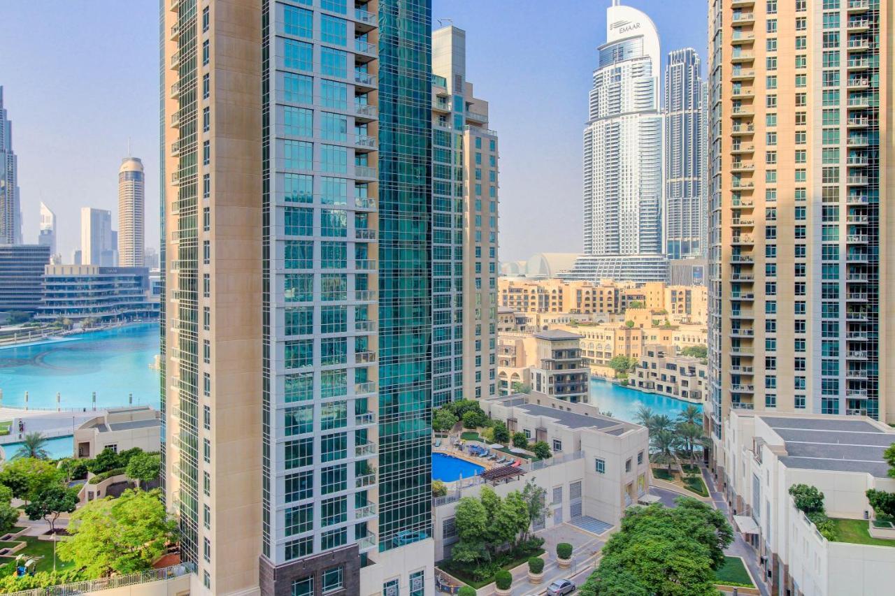 Durrani Homes - Luxurious Studio Near Dubai Mall With Pool View Eksteriør billede