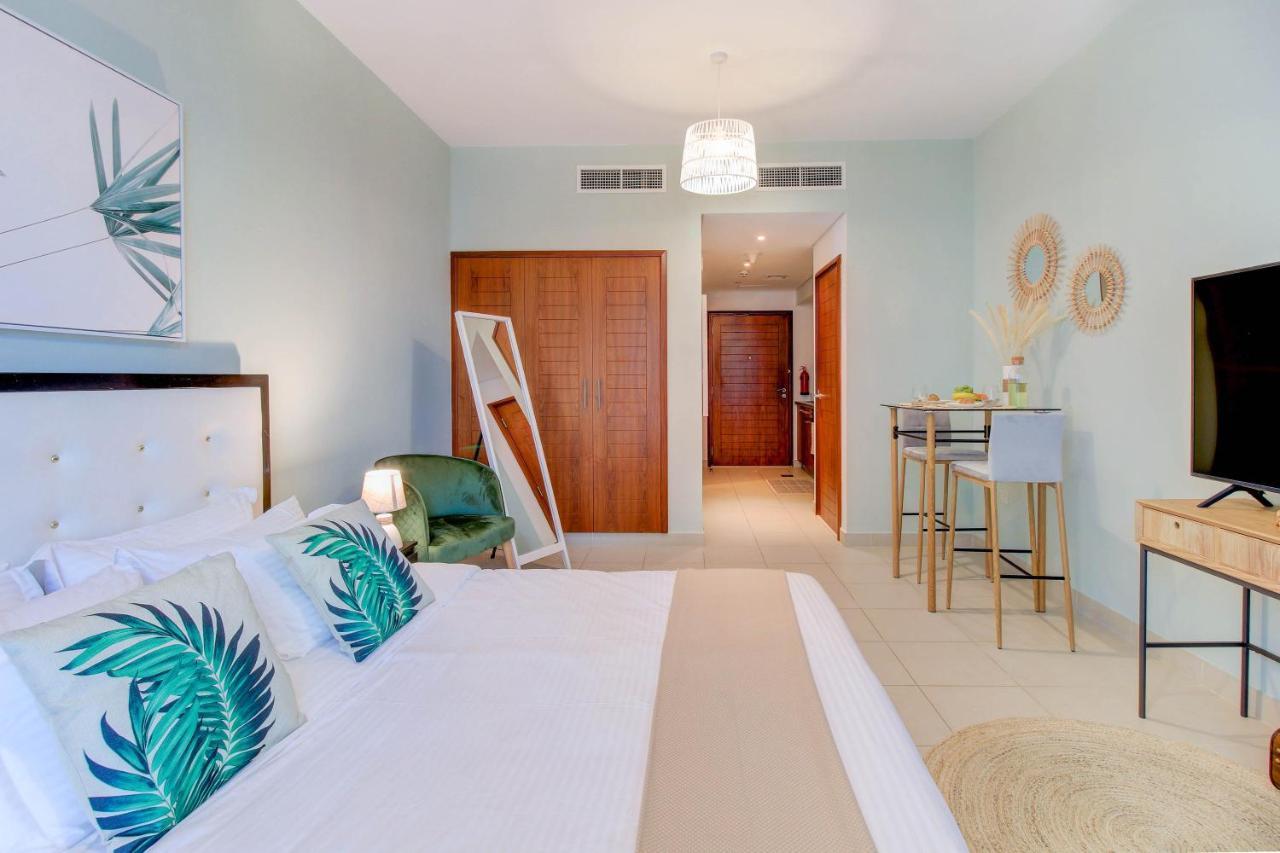 Durrani Homes - Luxurious Studio Near Dubai Mall With Pool View Eksteriør billede