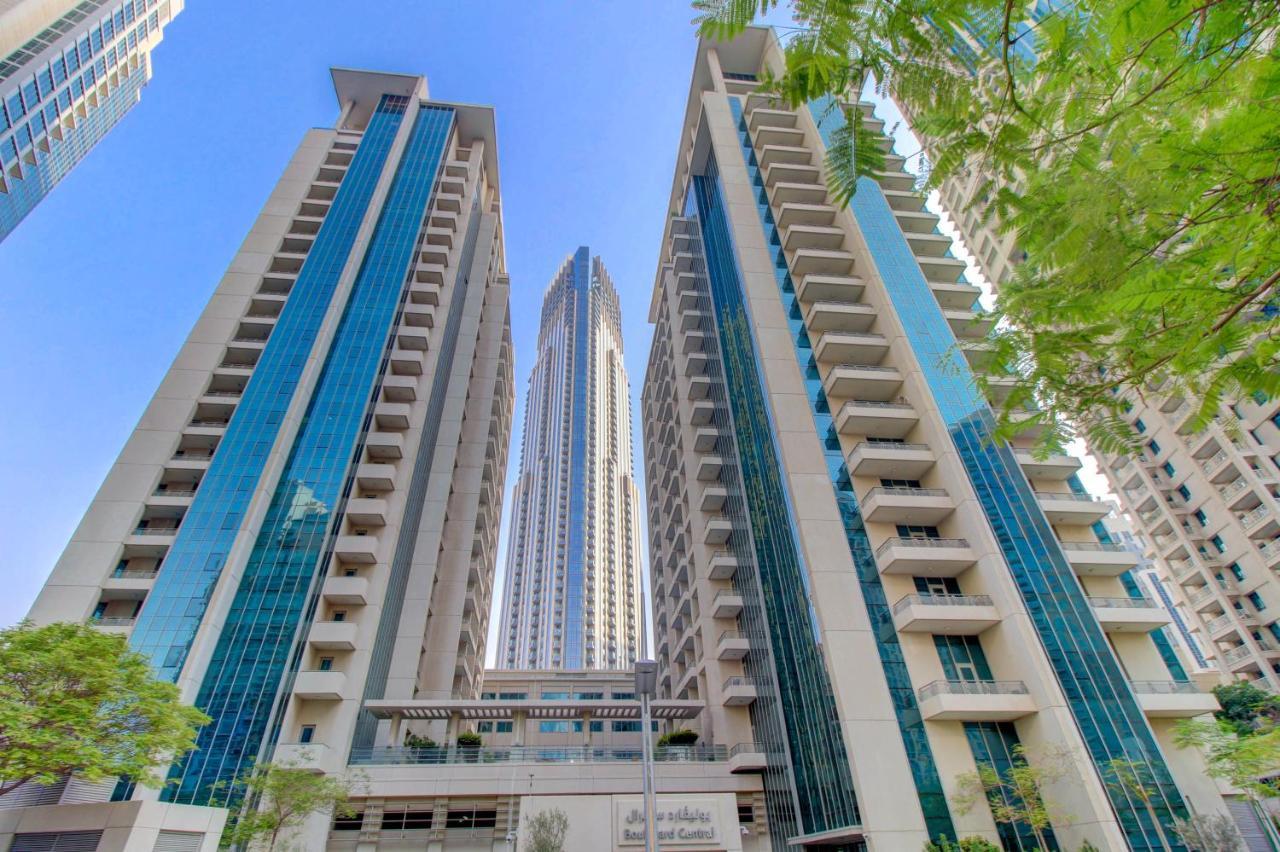 Durrani Homes - Luxurious Studio Near Dubai Mall With Pool View Eksteriør billede