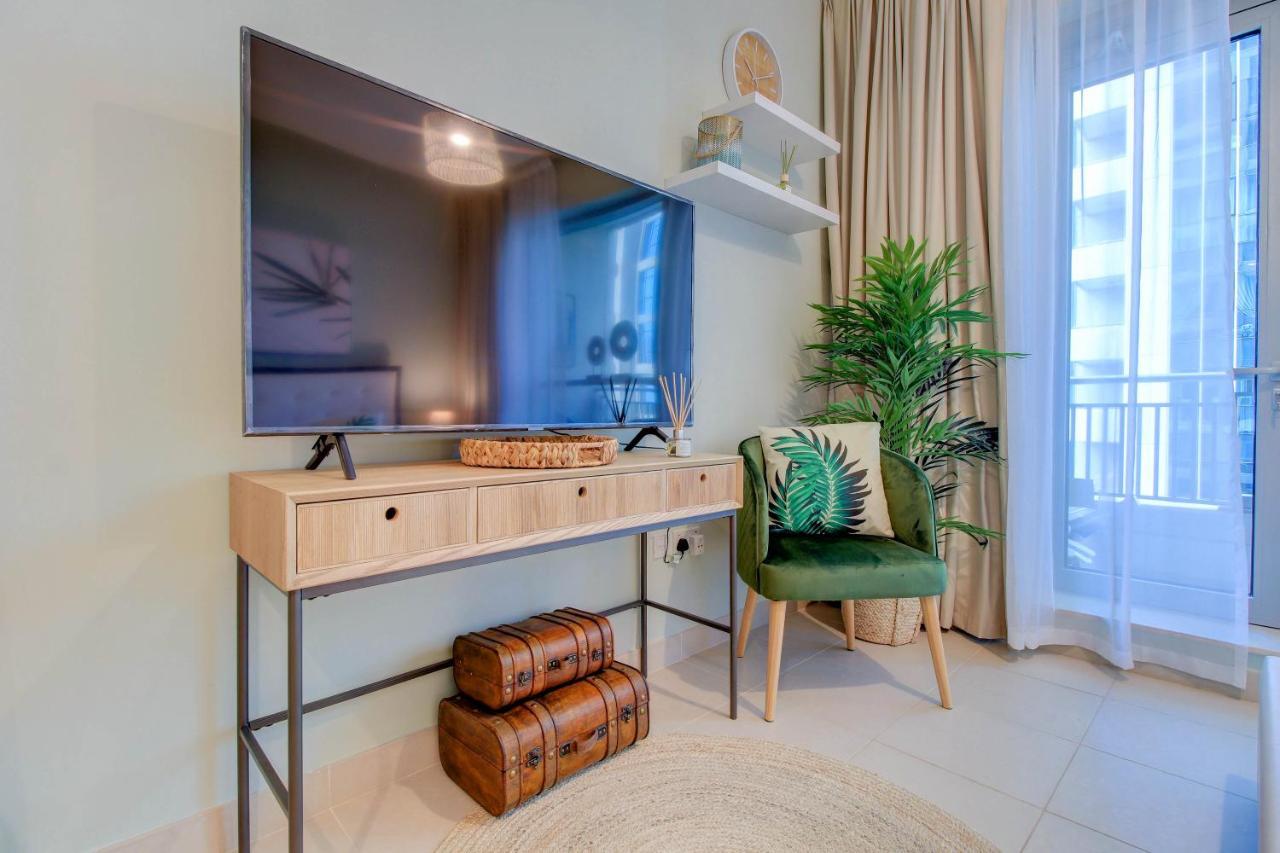 Durrani Homes - Luxurious Studio Near Dubai Mall With Pool View Eksteriør billede