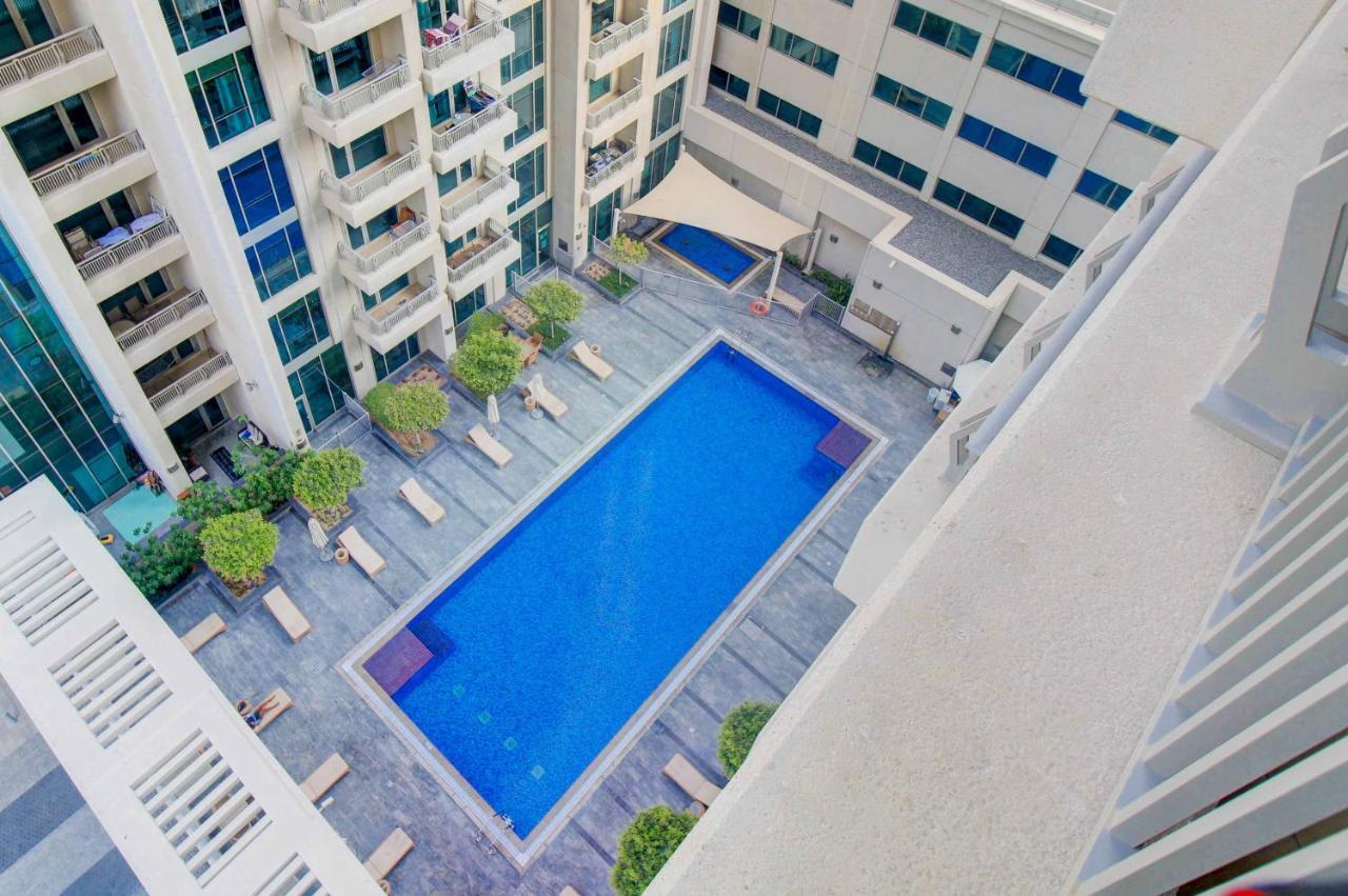Durrani Homes - Luxurious Studio Near Dubai Mall With Pool View Eksteriør billede